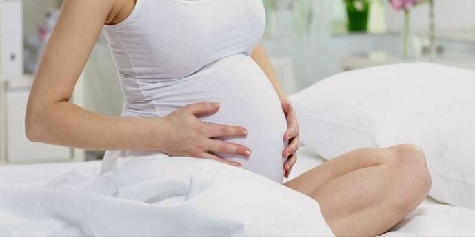 Krampfadern im Becken während der Schwangerschaft